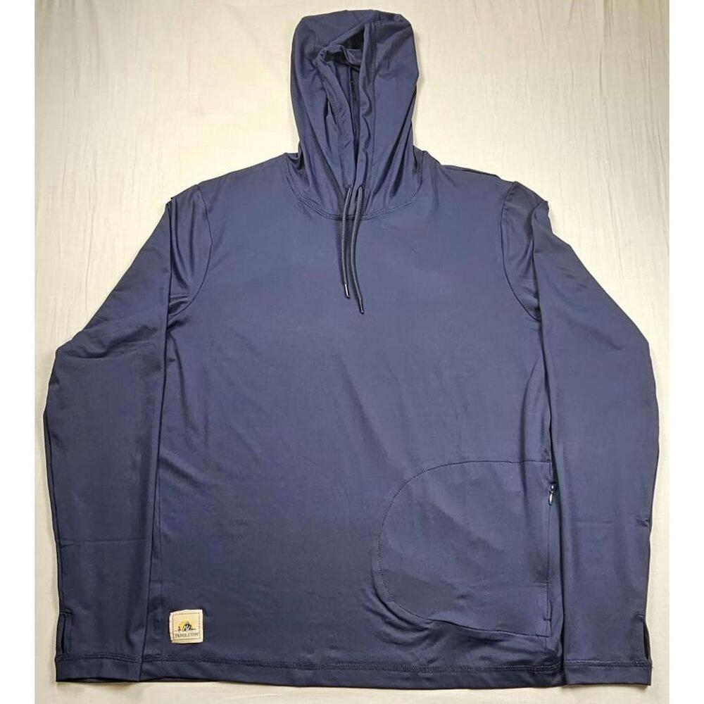 Pendleton Men's M Pullover Hoodie Navy Blue‎ Moisture Wicking Long Sleeve NWT